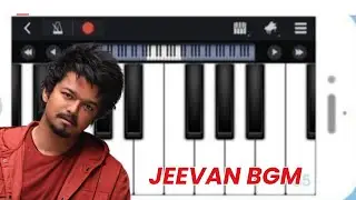 GOAT Interval Bgm (Jeevan Bgm) | Easy Piano Tutorial | Thalapathy Vijay | Yuvan
