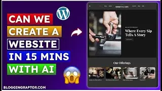 15 Mins Me Website Banao AI Ki Madat Se 😱 Kadence AI Tutorial