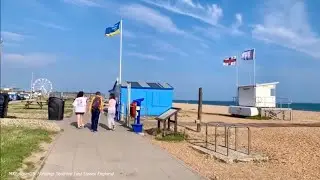 Hastings Seafront Walk - East Sussex England