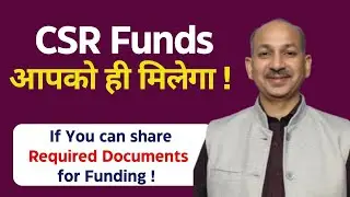 List of documents for CSR Funding, CSR, Govt grant, crowdfunding for NGO, How to get CSR funding