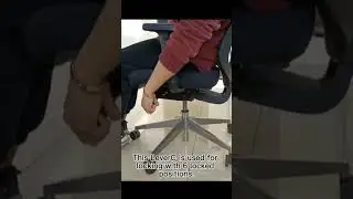 How to adjust the Forward Tilting Chair?