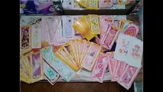 Coleccion Sakura Card Captor y creando cartas.