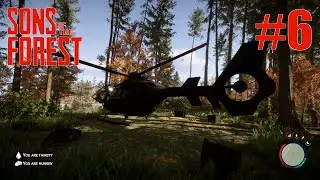 Where To Find The Modern Axe, Flashlight And A Crashed Helicopter - Sons Of The Forest #6