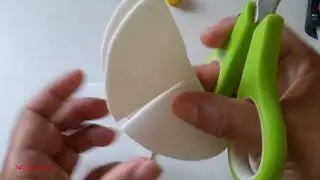 Como fazer margarida em EVA