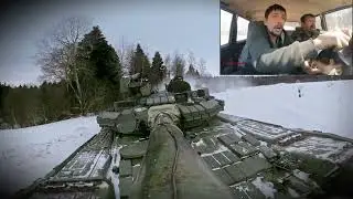 Инструктор учит крутить руль под phonk НА ТАНКЕ