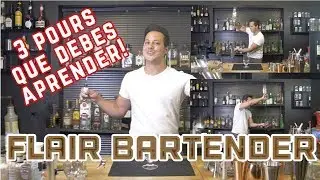 TUTORIAL SERVIDOS / BARTENDER POUR / FLAIR BASICO / WORKING FLAIR