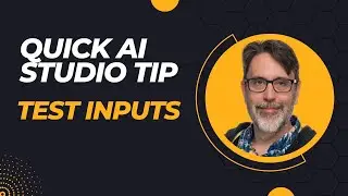 Quick tip for AI Studio Testing