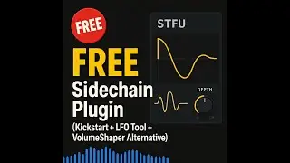 Free sidechain plugin (Kickstart + LFO tool + Volume Shaper Alternative)