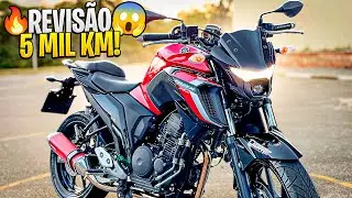 I had the 5,000 km service done on my 2024 FZ25.
