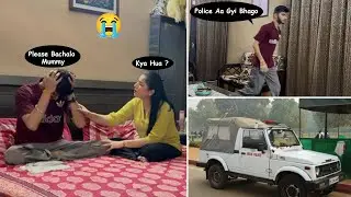 Police Muje Uthane Aagi Ghar ￼Se 😭 Last Video Of YouTube | Adarsh Anand 