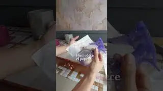 cómo decorar cajones con papel hecho a mano #inventandobaldosasamarillas