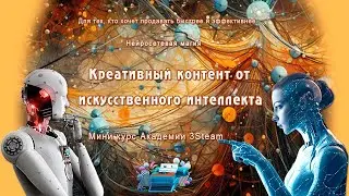 Мини курс Креативный контент от Искусственного Интеллекта