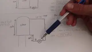 How to obtain the LRV and URV for a differential pressure transmitter.