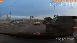 Опасное вождение в Керчи: поршевик-шашечник