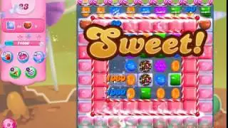 Candy Crush Saga Level 6595 (No boosters, First Try)
