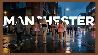 MANCHESTER 🇬🇧 | Urban Vibes of England’s Coolest City (4K)