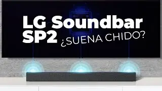 UNBOXING Barra de sonido LG Sound bar SP2 | 2.1 Canales de audio