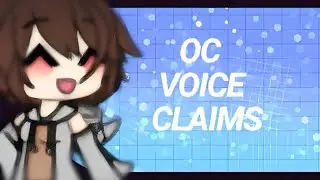 °|•.✨💗OC VOICE CLAIMS💗✨.•|° [By: @Senhorita_Polar ] (｡•̀ᴗ-)✧ (Tem vários errosK)