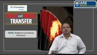 Problems on Critical Thickness by Dr. D Govardhan