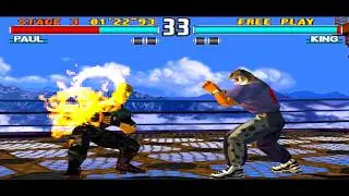 TEKKEN 3 PAUL  DEFEAT ALL CHARACTER FINAL END OF TEKKEN 3