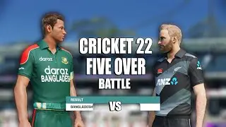 BANGLADESH VS NEW ZEALAND CRICKET 22 || CRICKET 22 PS5 HINDI GAMEPLAY