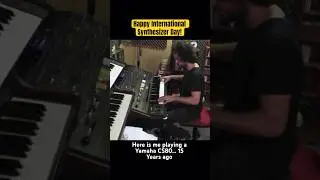 Happy International Synthesizer Day #yamahacs80 #synthesizer #musicproduction