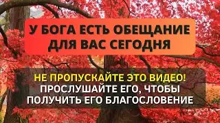 😱 БОГ ГОВОРИТ К ВАМ СЕГОДНЯ: Ни в чем не будете иметь недостатка, Я обещаю быть вашим кормильцем!
