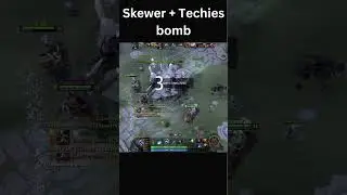 Skewer + Techies Bombs  #dota2 #ogdota #dotapit #gaming  #hardcarry #dotawtf #ggdota