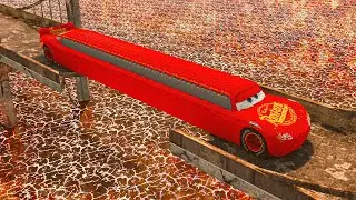 LONG CARS vs BROKEN BRIDGE | Teardown