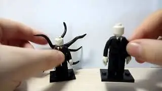 Обзор на лего кастомных слендерменов