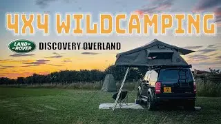 4x4 WILD CAMPING in a LAND ROVER DISCOVERY OVERLAND