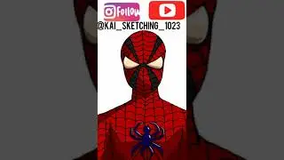 Drawing Spiderman