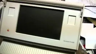 Macintosh Portable (Model No. 5120 non-backlit) Project Introduction
