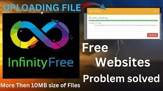 How to upload website to the Internet with Infinityfree