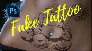 How to Make a Fake Realistic Tattoo in Photoshop Tutorial