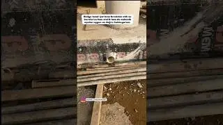 Radye Temel içindeki atık su boruları #inşaat #şantiye #building #buildings #beton