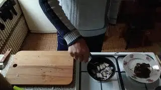 Обычный завтрак холостяка.