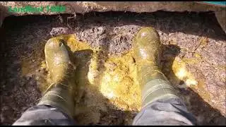 Stomping in slurry