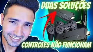 Game Stick Retro Controles não conectam  SOLUÇÃO
