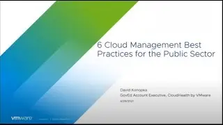 6 Cloud Management Best Practices for the Public Sector