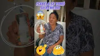 Isabela se tomó su remedio
