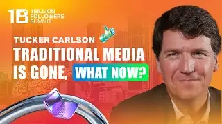 Tucker Carlson, the renowned American media figure, is set to unveil insights at the #1BillionSummit