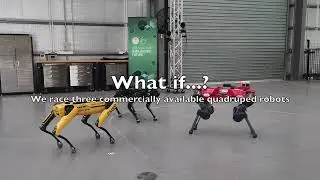 Legged Robot Race
