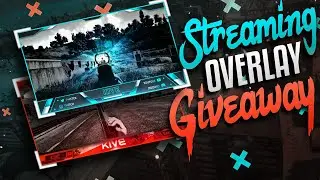 STREAMING OVERLAY GIVEAWAY | FREE GAMING OVERLAY | OVERLAY TEMPLATE