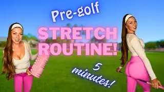 5 MINUTE GOLF WARMUP!!
