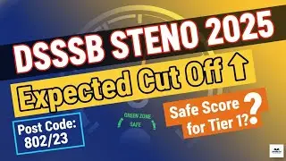 DSSSB Stenographer Cut Off 2025: Skill Test में 100% Qualify कैसे करें? Speed Booster Methods