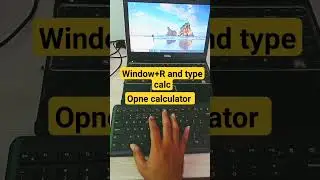 laptop and computer m calculator opne #shortcutkeys #laptop #computer#ytshorts