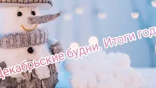 Декабрьские будни. Итоги года.
