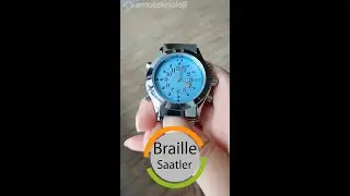 Görme Engelliler için Braille Saatler ve Sesli Saatler