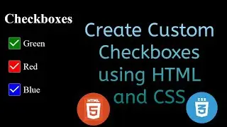 Creating custom checkboxes with HTML and CSS only